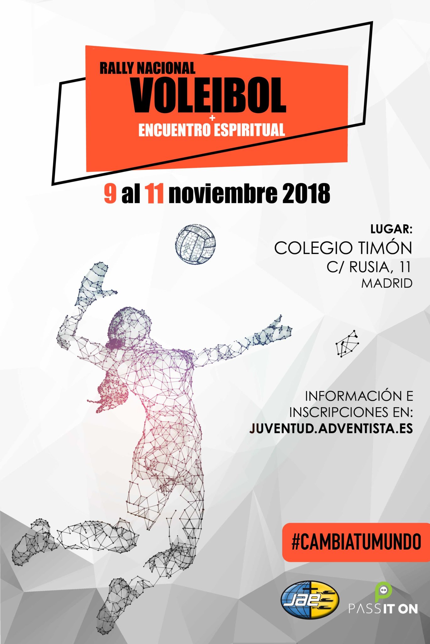 RALLY DE VOLEIBOL + ESPIRITUAL 2018