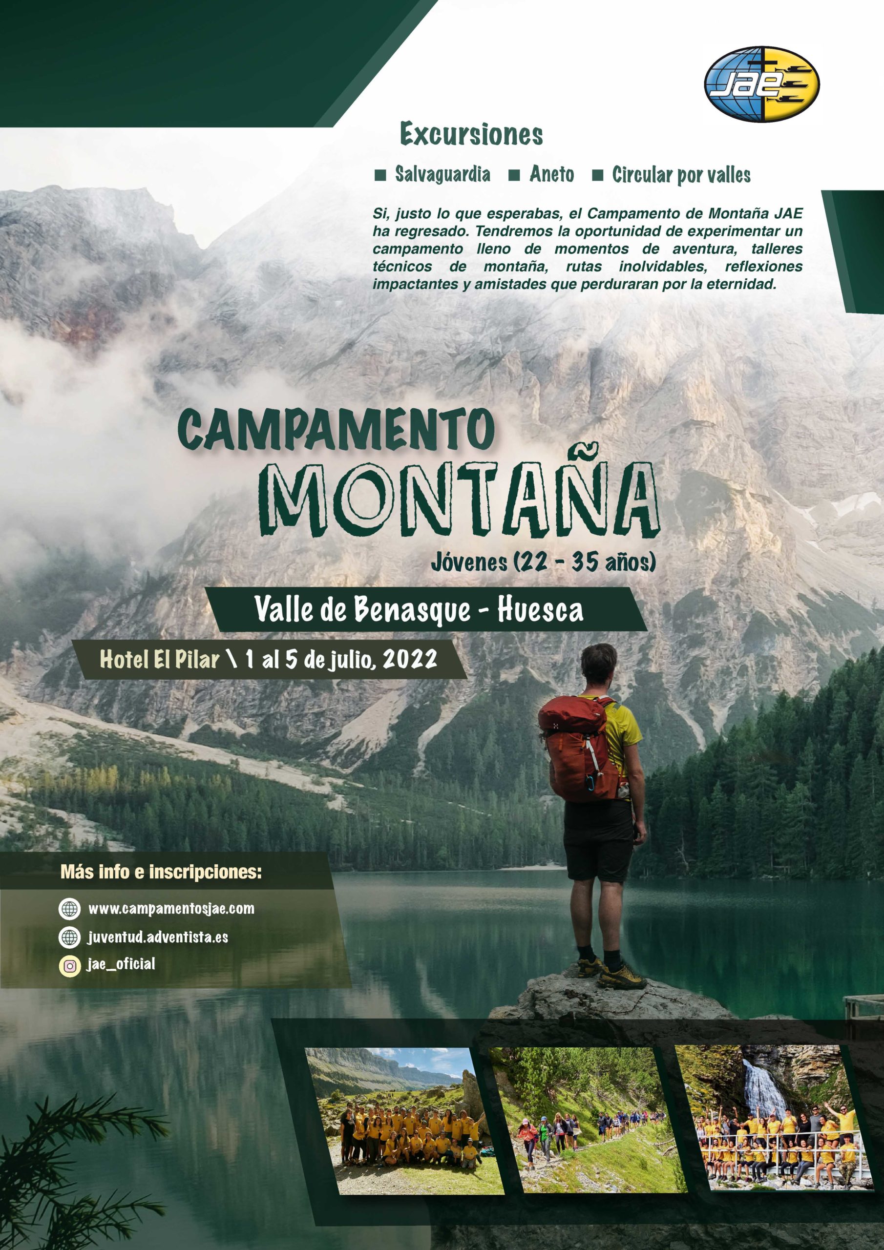 Campamento de Montaña Jóvenes 2022