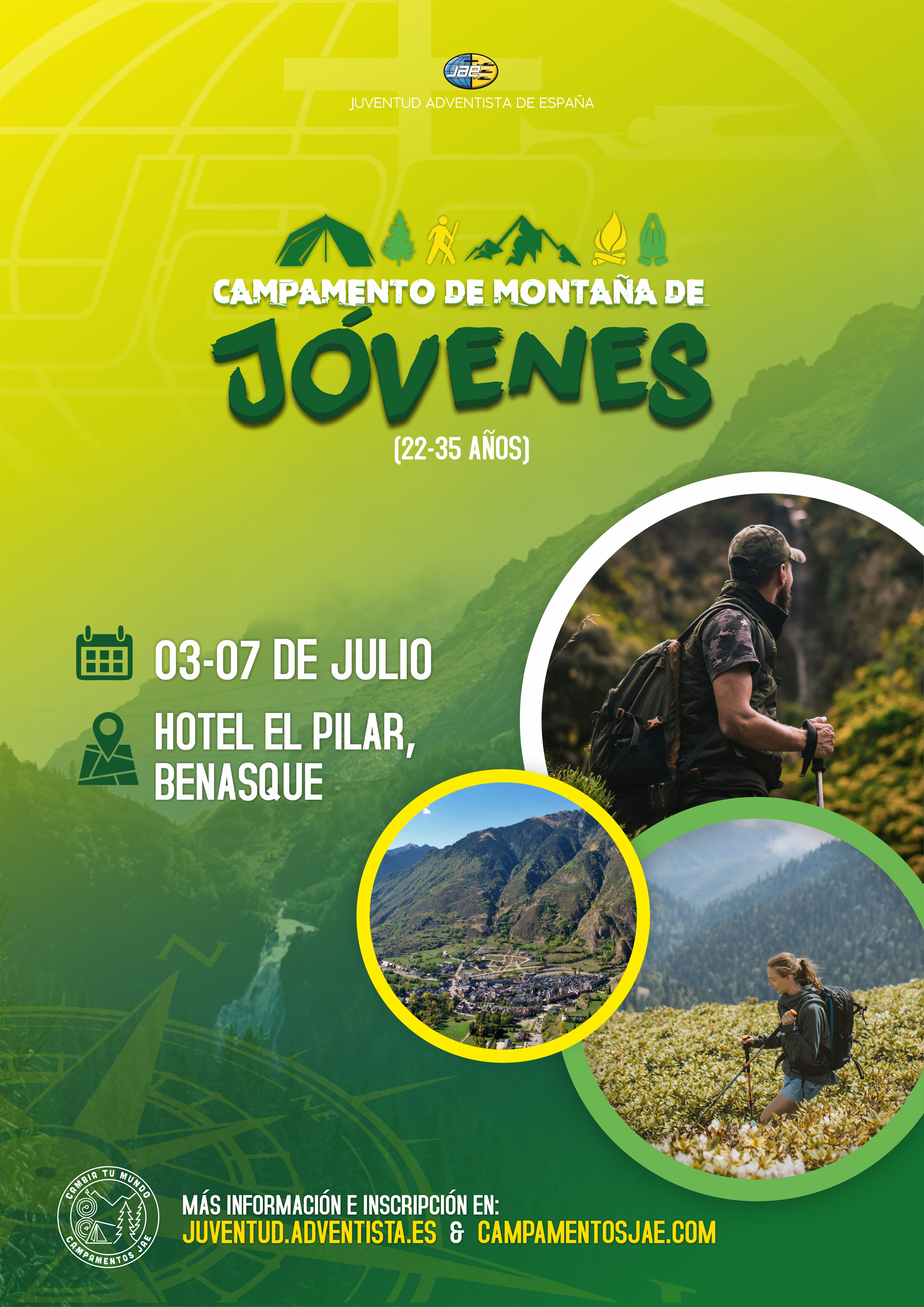 Campamento de Montaña para Jóvenes 2024