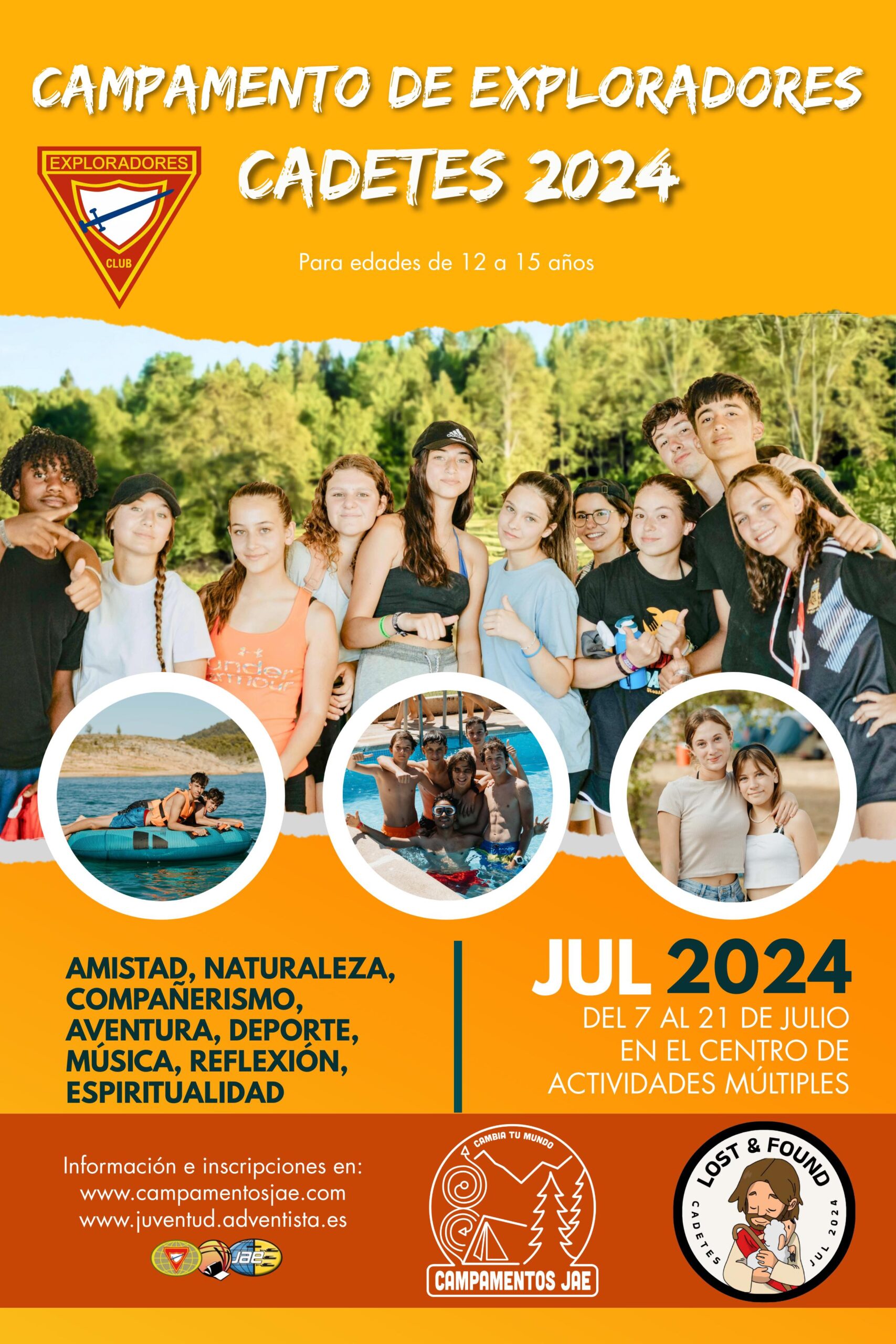 Campamento de Exploradores – Cadetes 2024