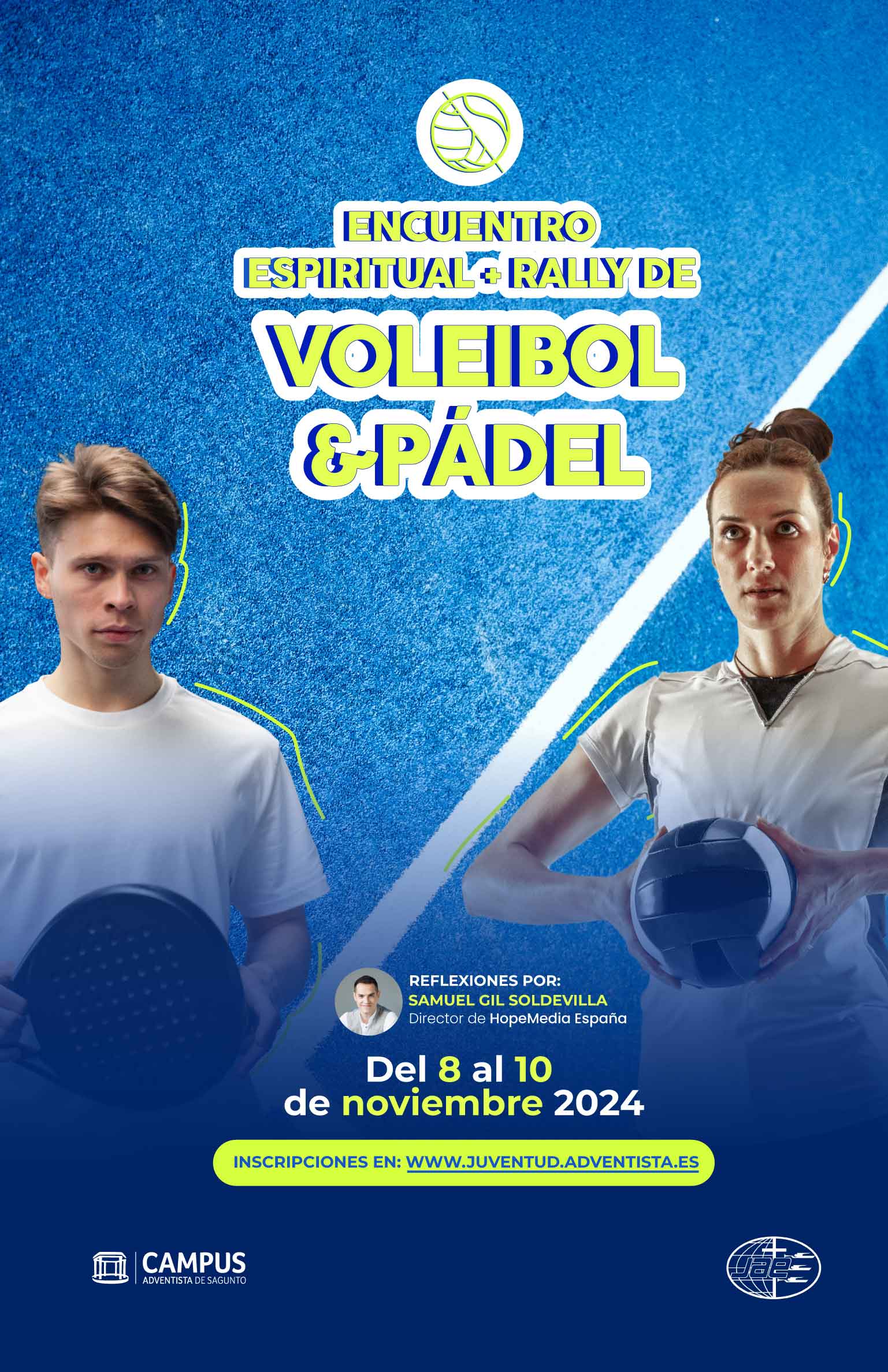 Encuentro Espiritual + Rally de Voleibol & Padel 2024