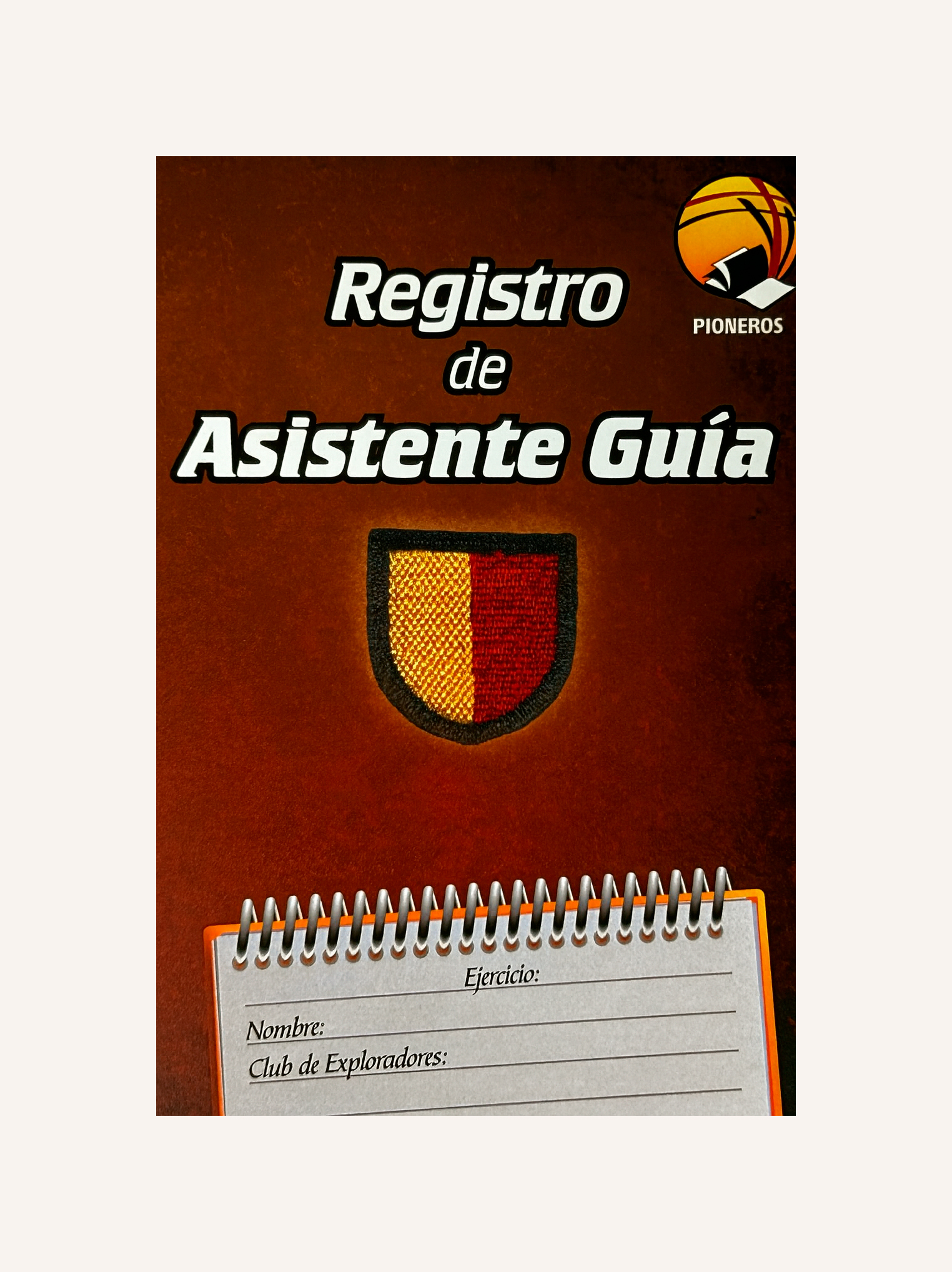 Tarjeta de Grado de asistente Guía