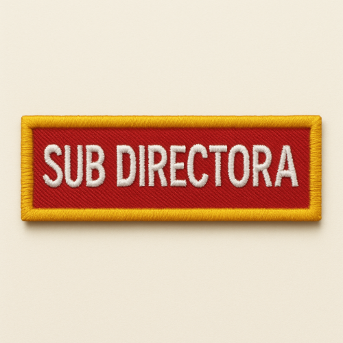 Insignia de cargo Subdirectora