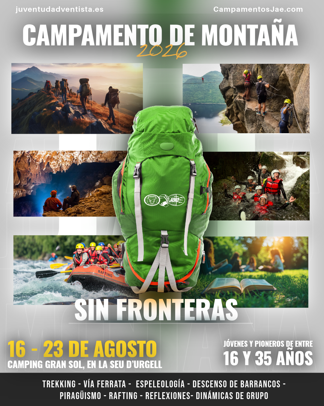 Campamento de Montaña “SIN FRONTERAS” 2026