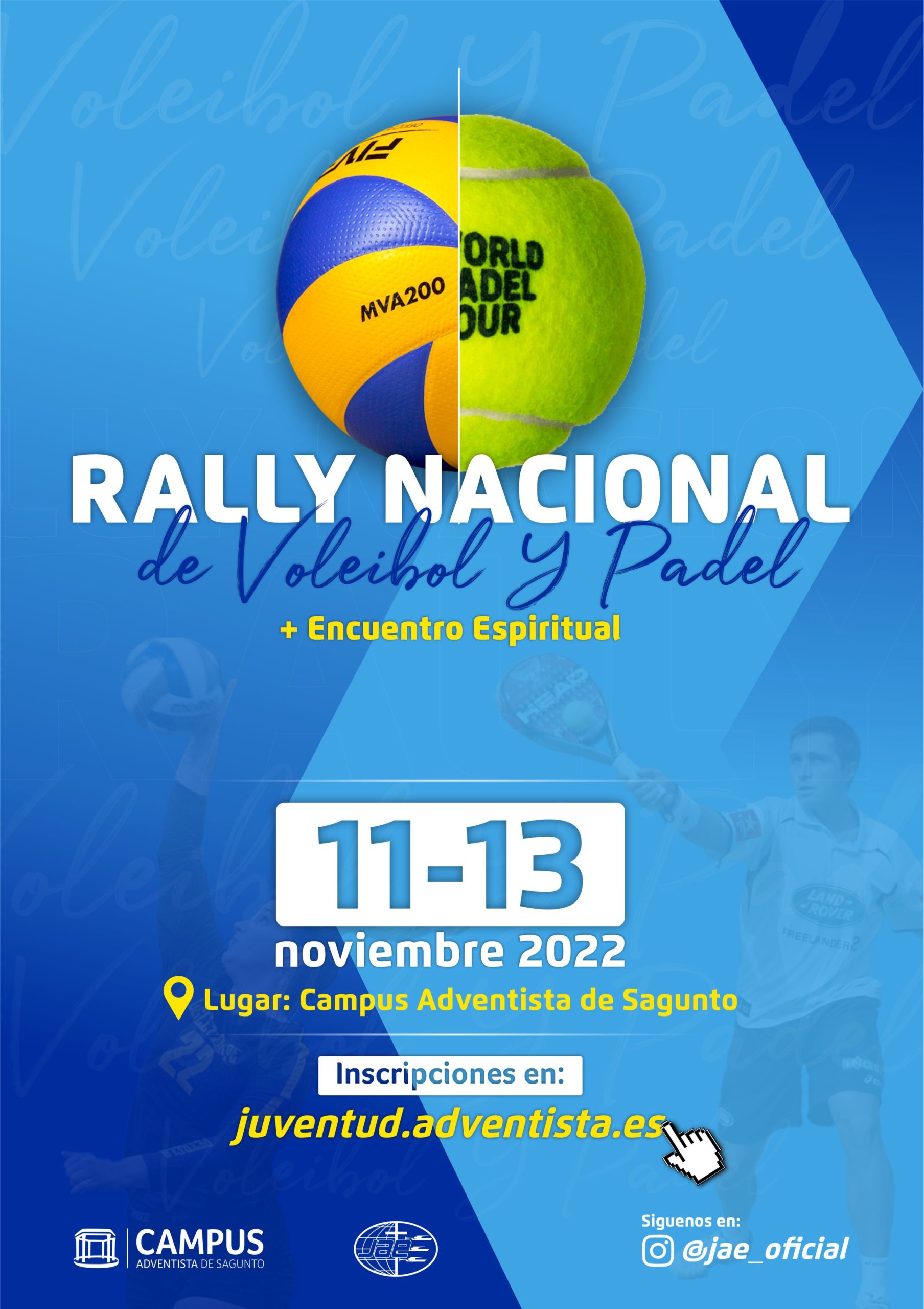 Rally Nacional de Voleibol y Pádel + Encuentro Espiritual 2022