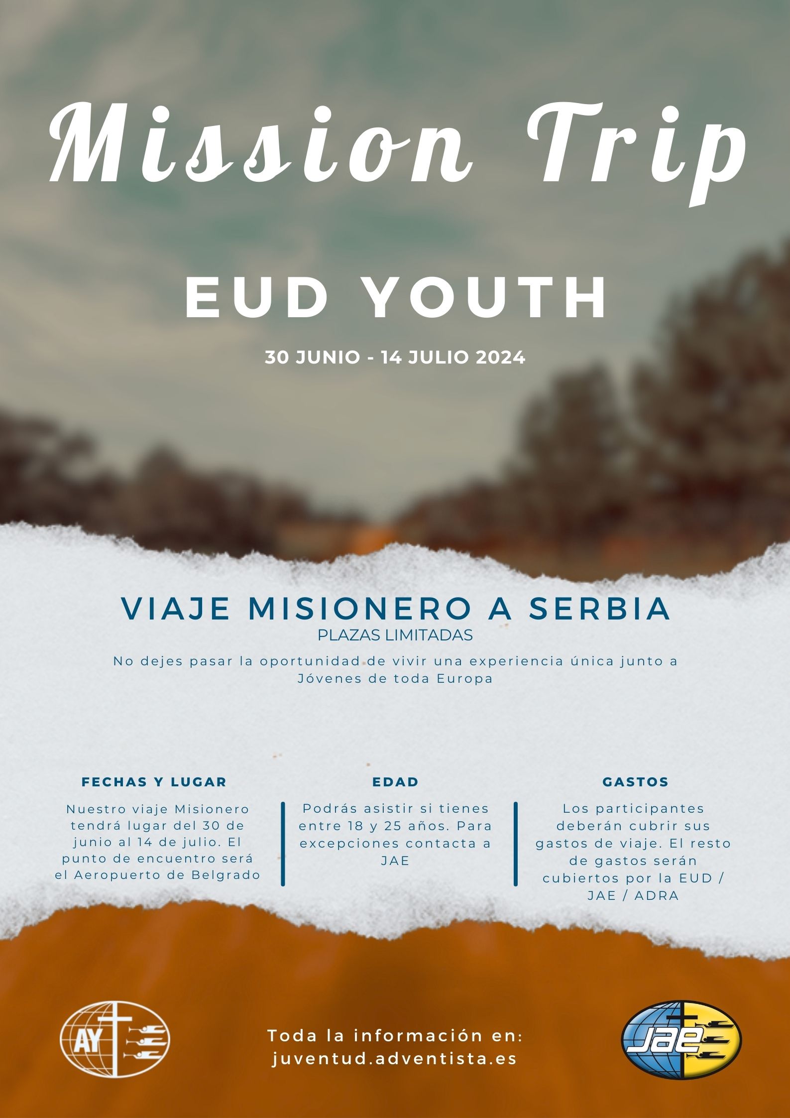 EUD Youth Mission Trip 2024 – Serbia